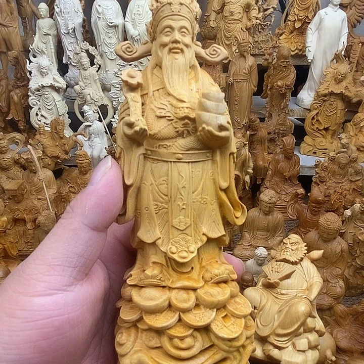 荒***草柏木（崖柏）财神爷
