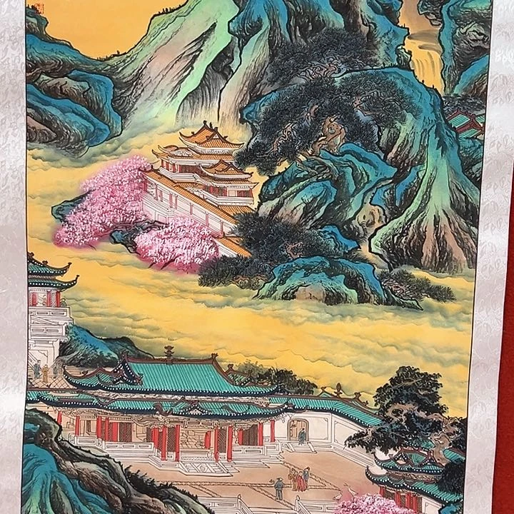 国画新年愿望希望大家身体健康