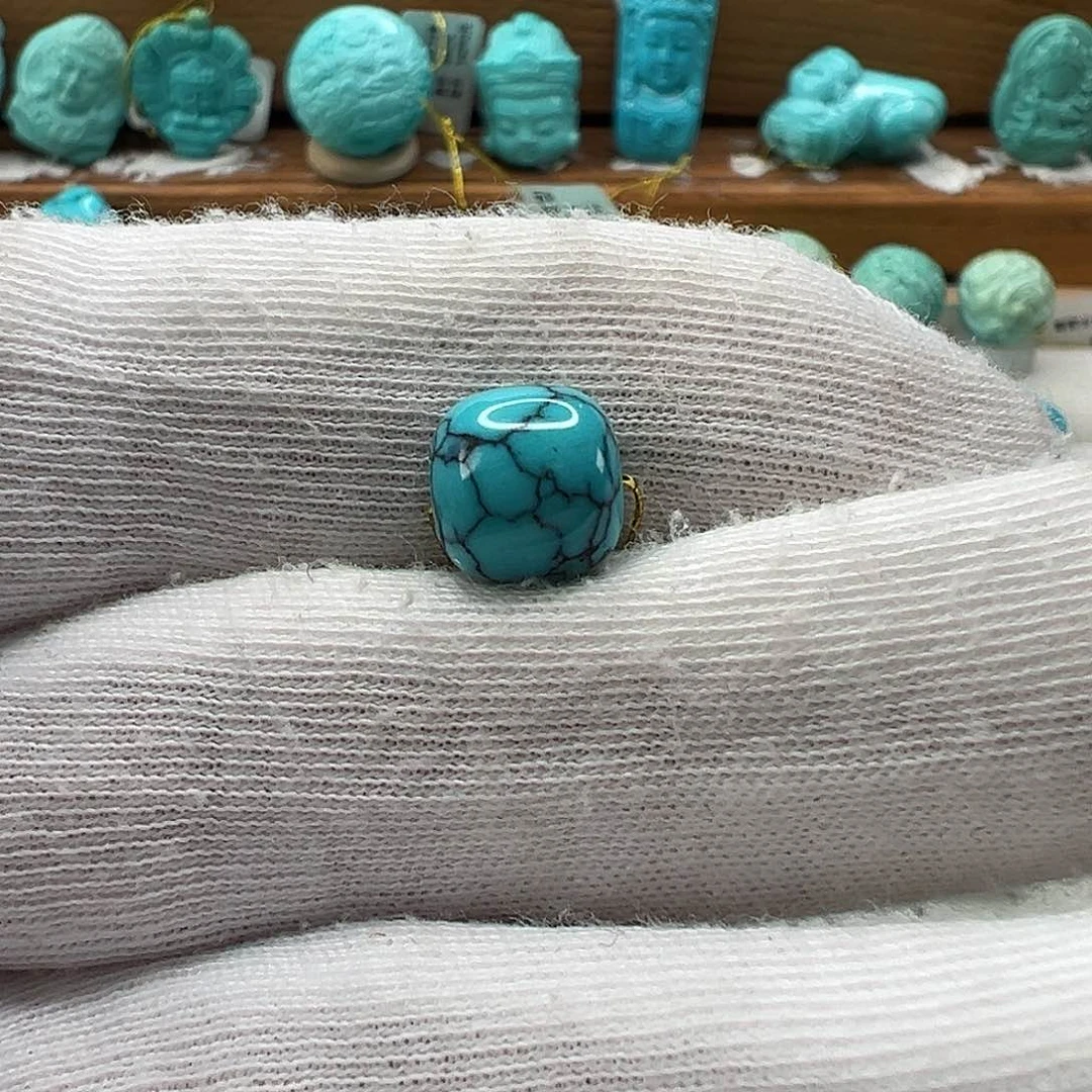 绿松石老型珠 未镶嵌