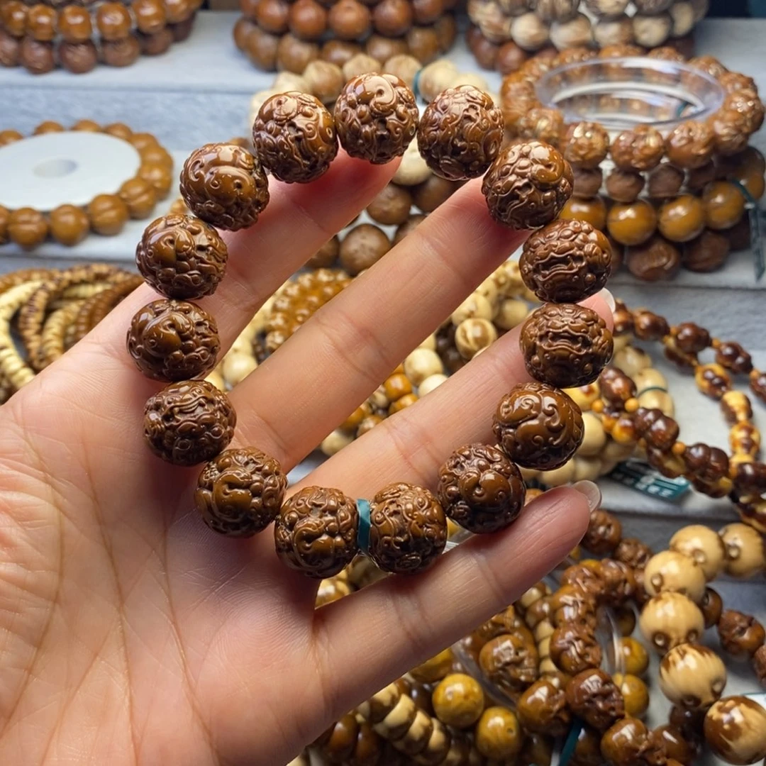 手串紫金鼠雕刻貔貅17