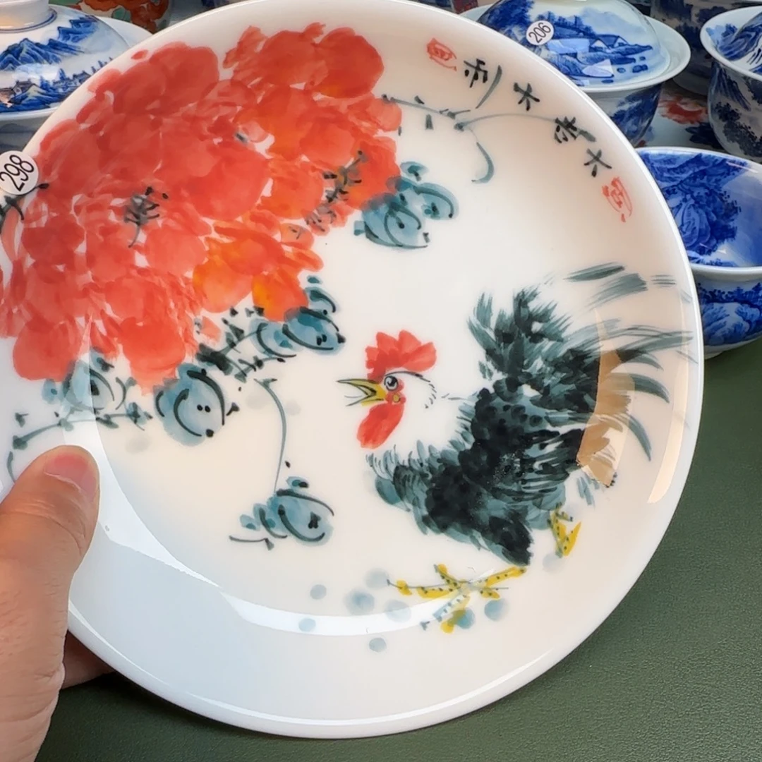 陶纯手工纯手绘茶具298