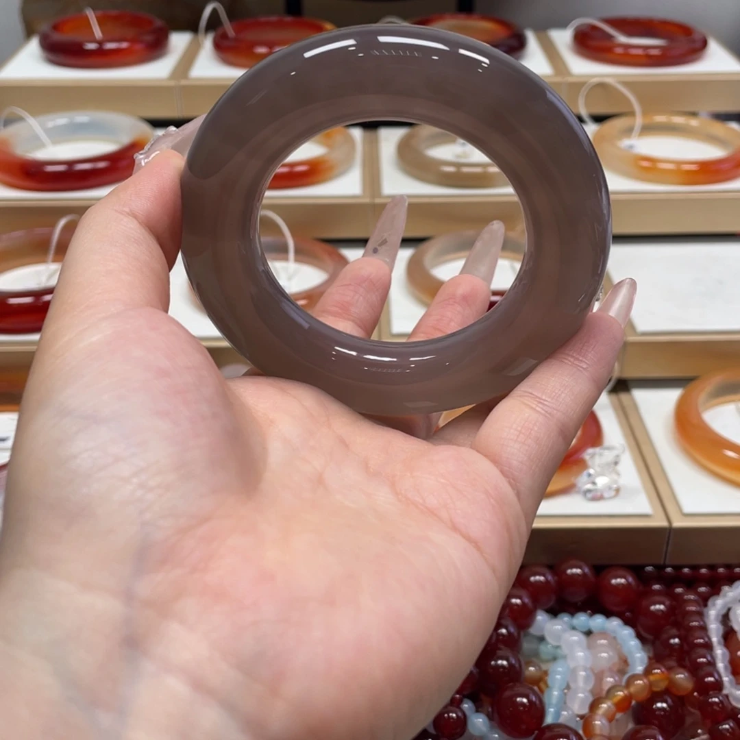 玛瑙/玉髓未镶嵌手镯