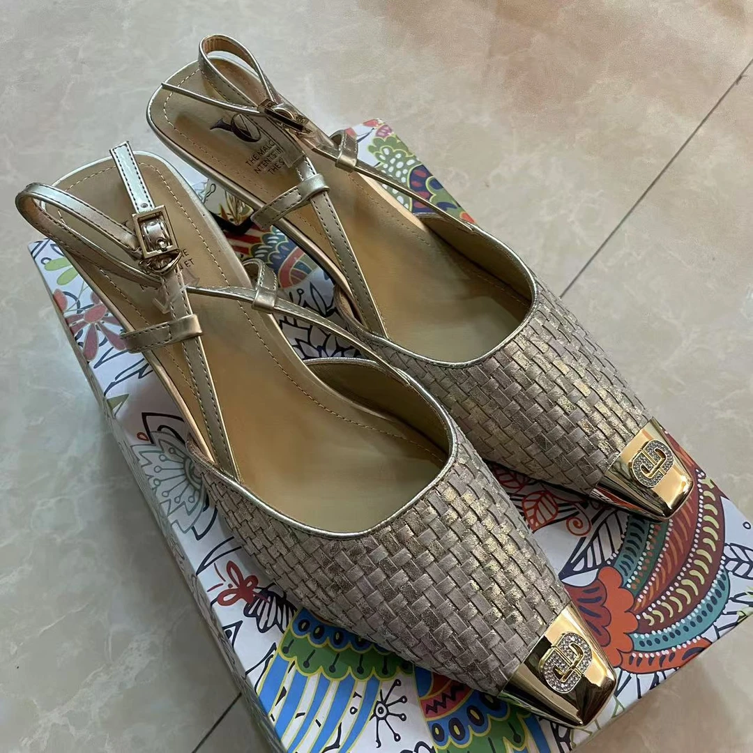 DJ时尚凉鞋-A3082-1金色