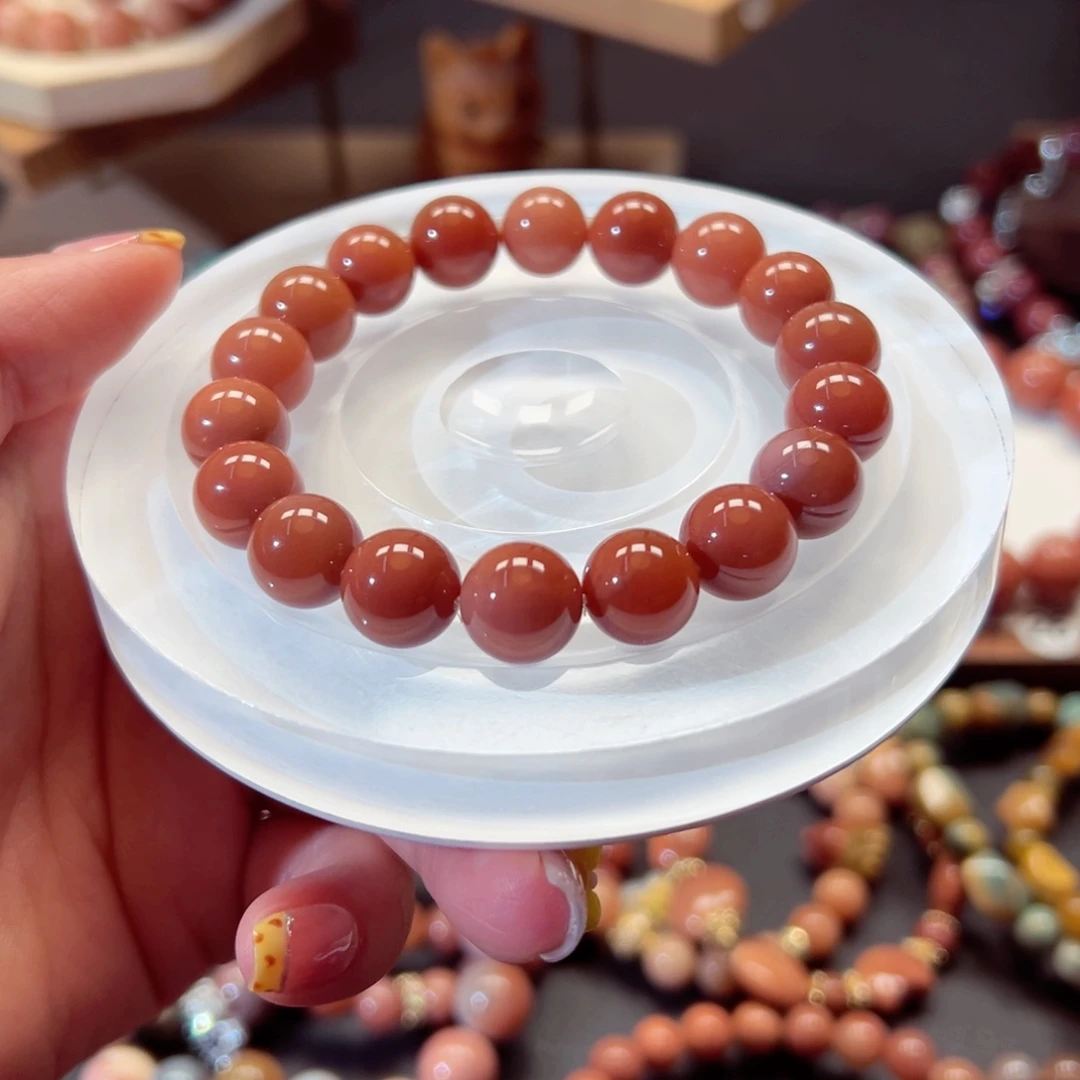 石英质玉手链未镶嵌青*81