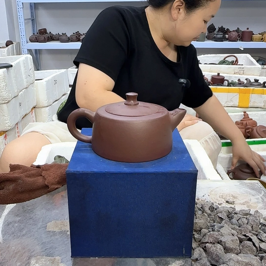 茶壶紫砂宜兴紫砂壶瑕疵处理