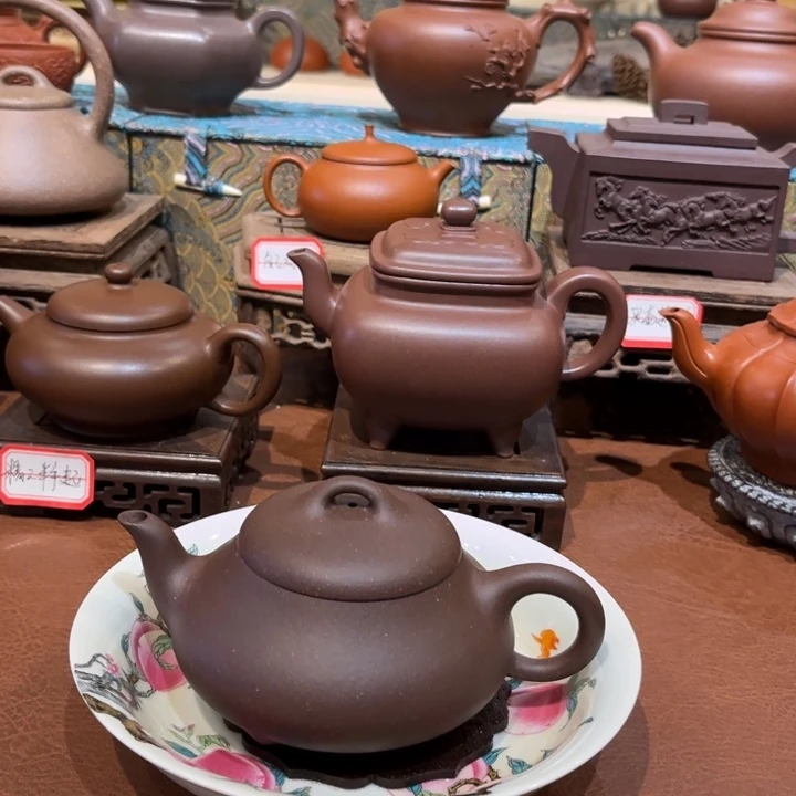 茶壶紫砂汉堂石瓢老紫泥有点妖气