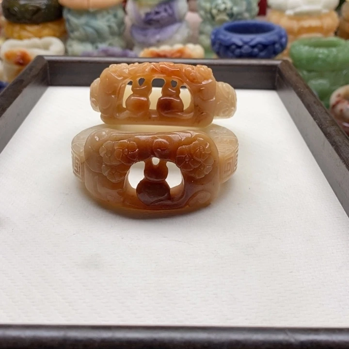 夢***影石英岩玉未镶嵌手镯