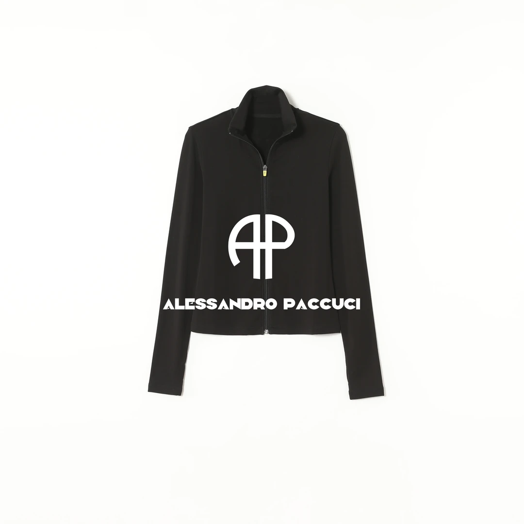 AP洛哥53163WT【逸动】立领弹力裸感亲肤瑜伽运动休闲外套