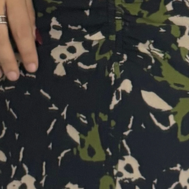 D30232南油爆款印花连衣裙