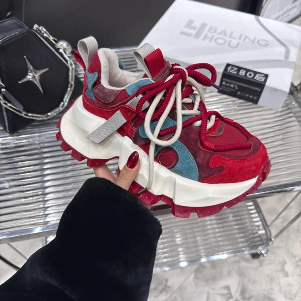 YBLH·2025·春·「蛇年限定款·撞色阿甘鞋」DH-195