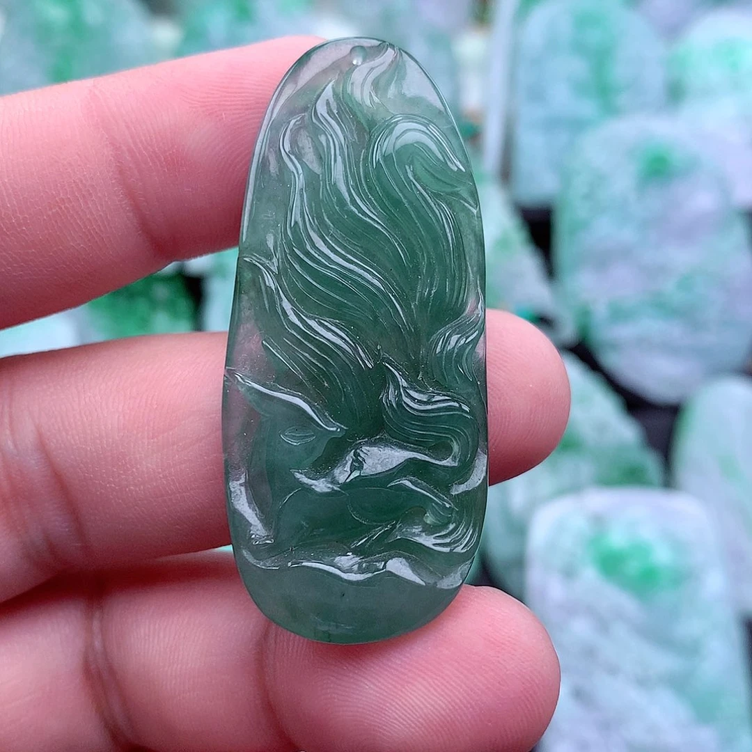 翡翠吊坠(不含链)未镶嵌