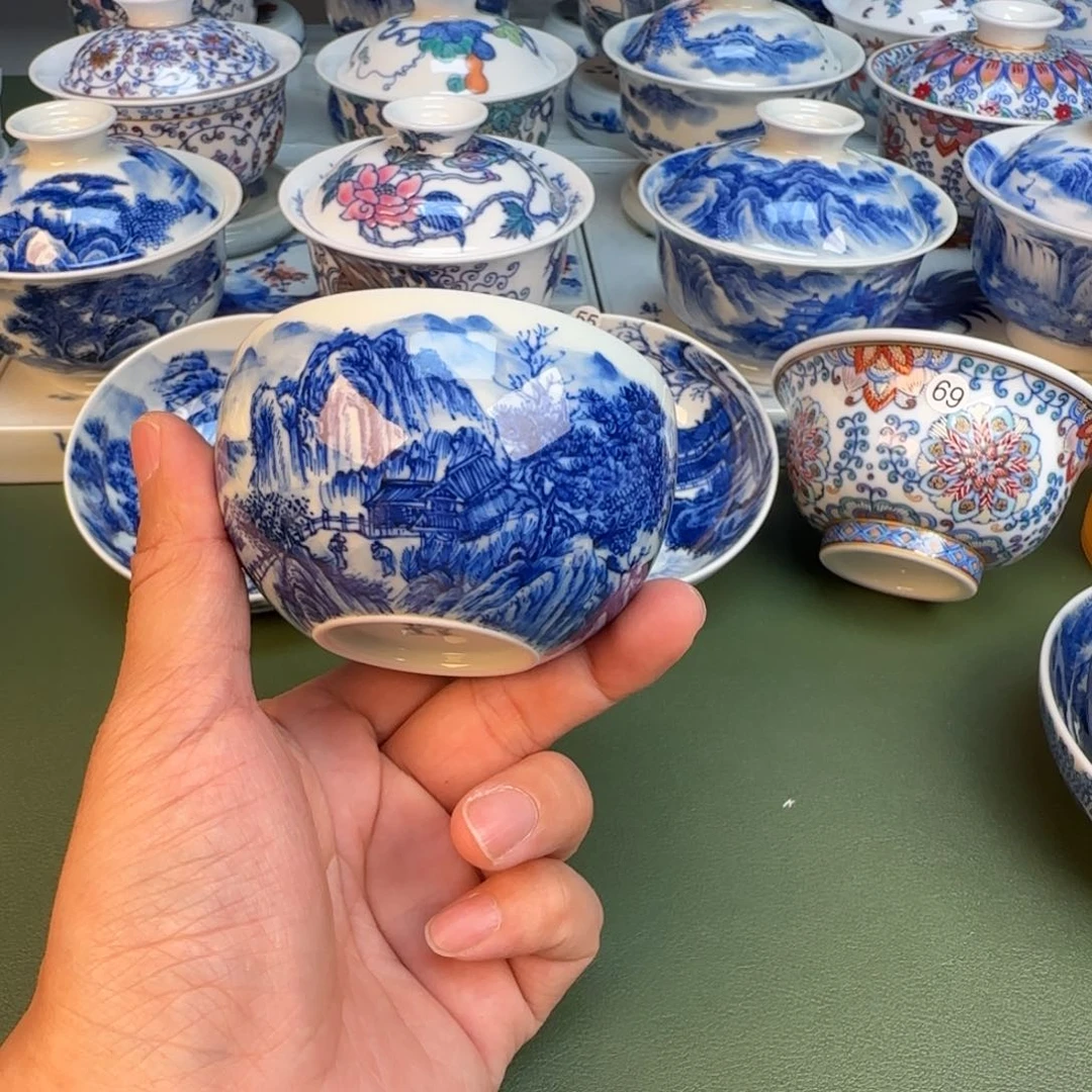 纯手工纯手绘茶具70