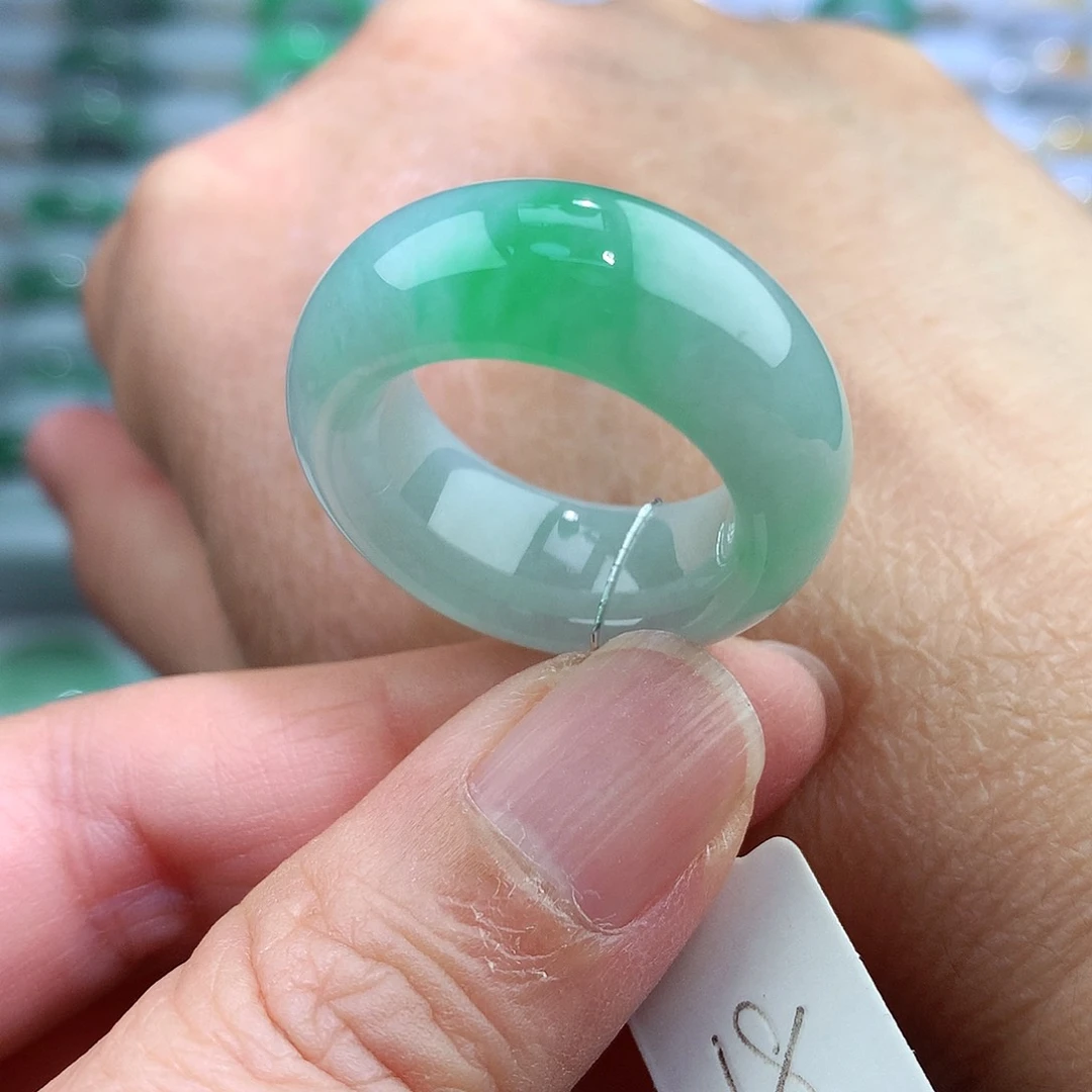 未镶嵌戒指翡翠18号