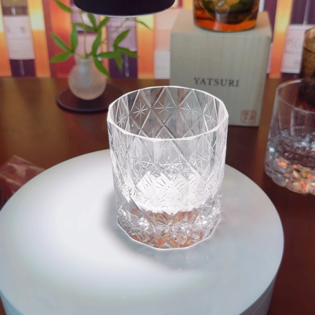 水晶玻璃吸管款水晶杯