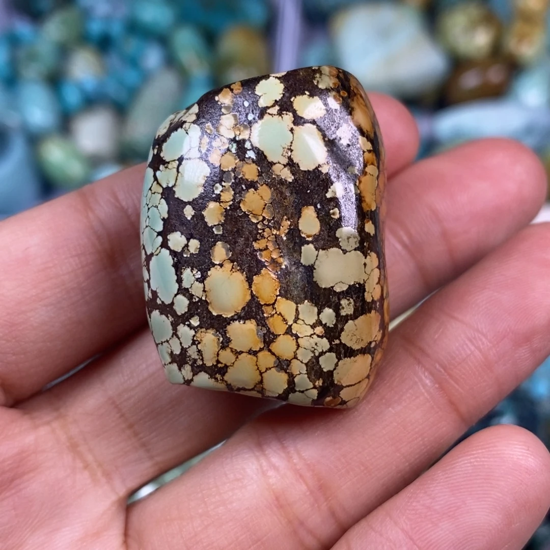 绿松石未镶嵌颈饰