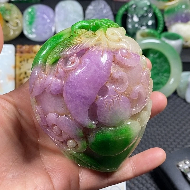 吊坠紫金钵盂菩提