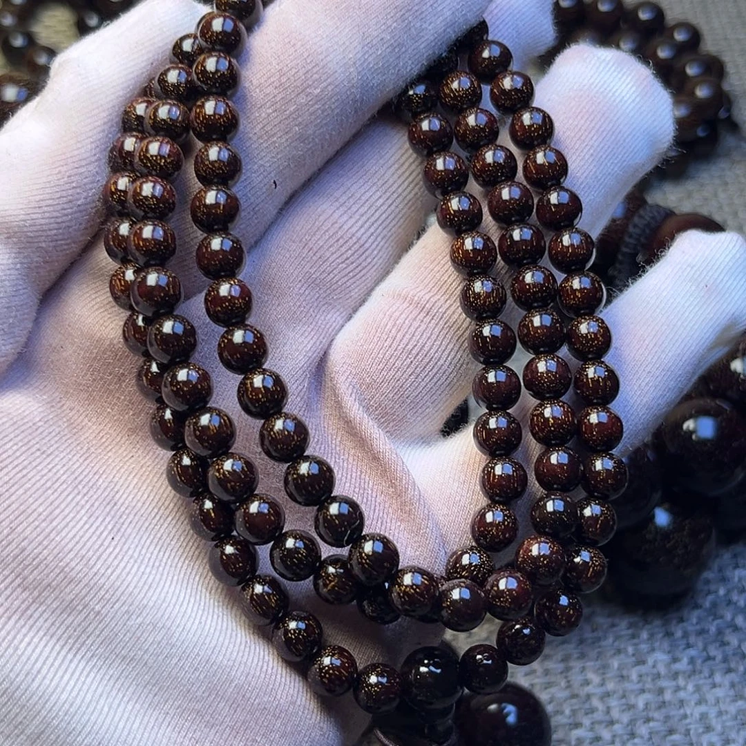 檀香紫檀（小叶紫檀）0.6 108颗满星