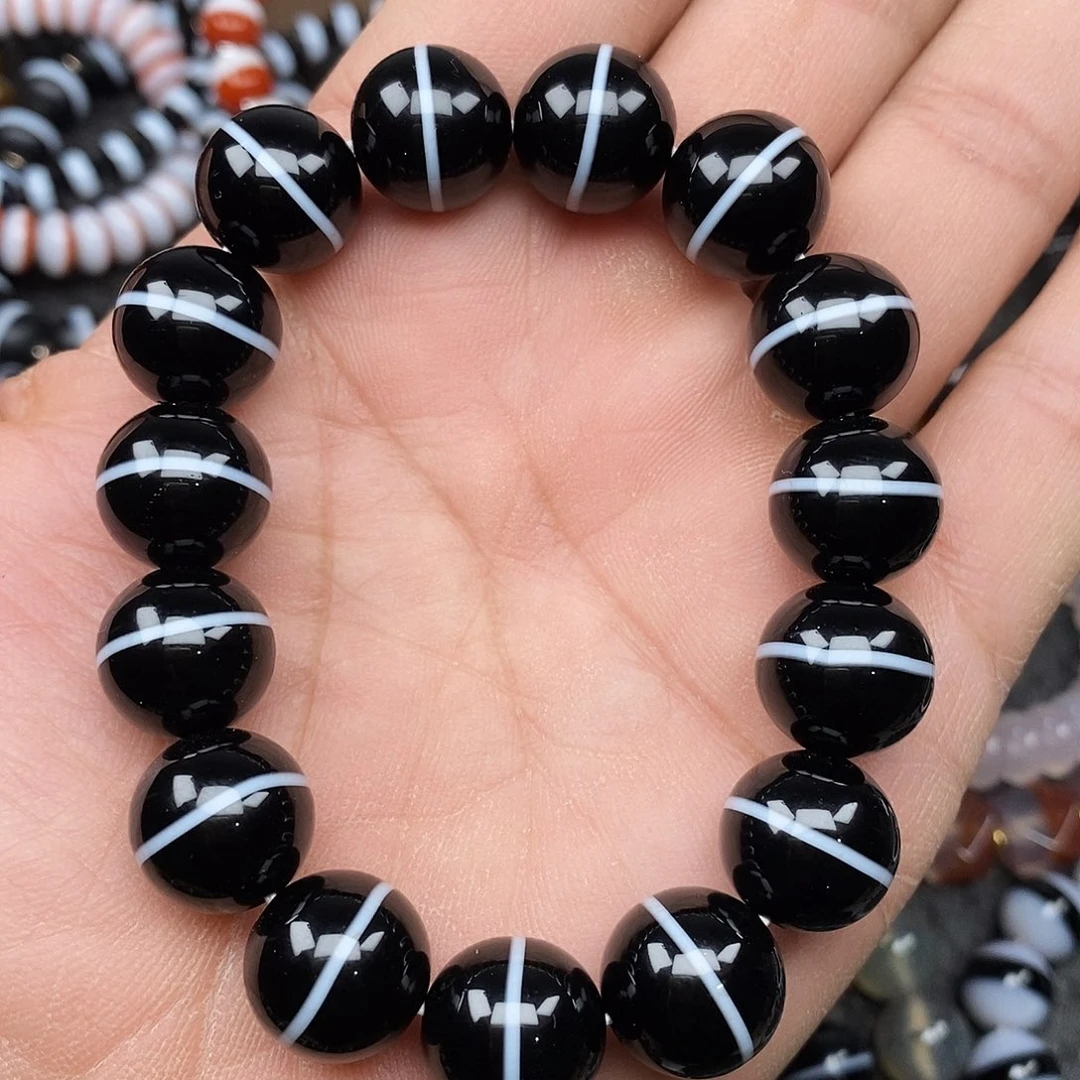 玛瑙/玉髓未镶嵌手链