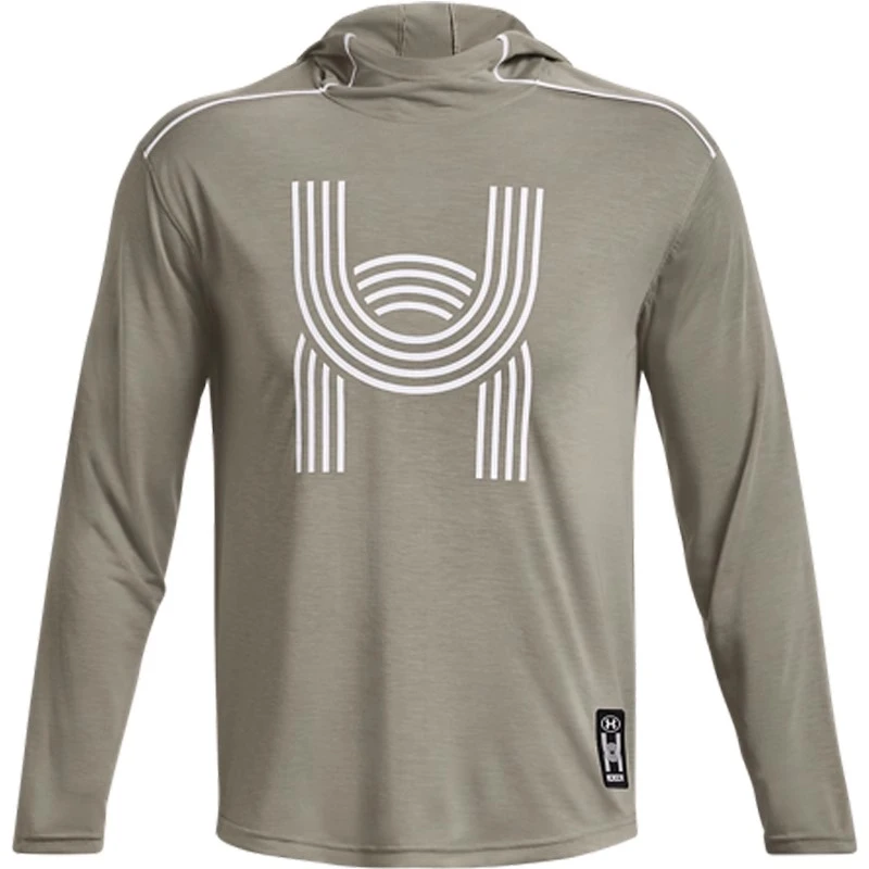 男子跑步休闲运动修身连帽卫衣1380963-504