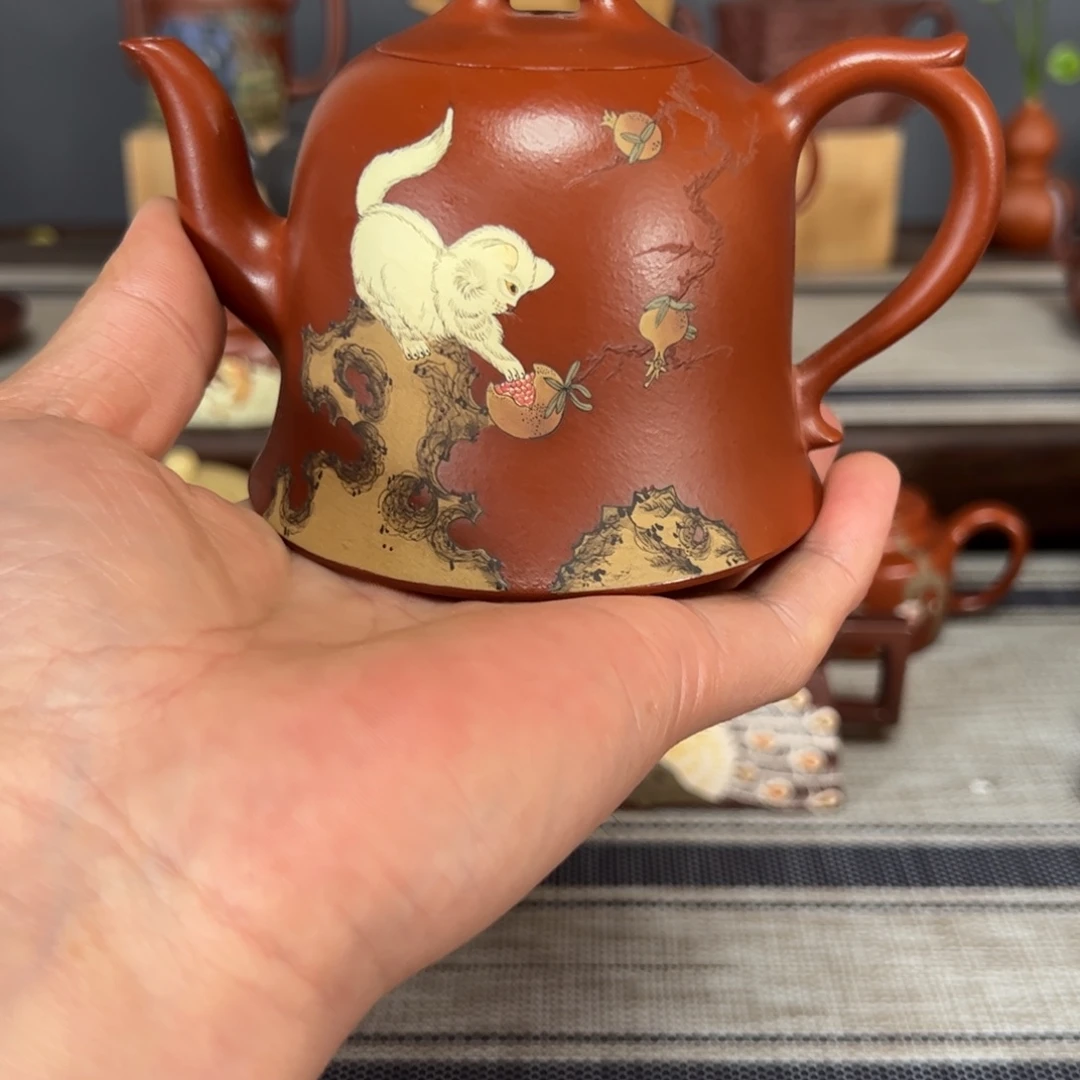 茶壶紫砂@*原矿朱泥容量280c c