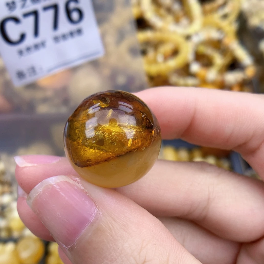 未镶嵌琥珀裸石20.5