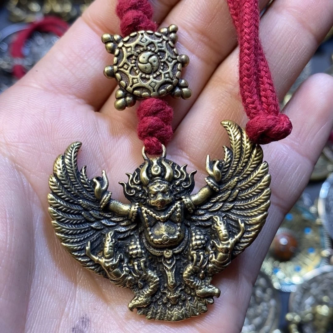 藏式大鹏鸟搭配挂件