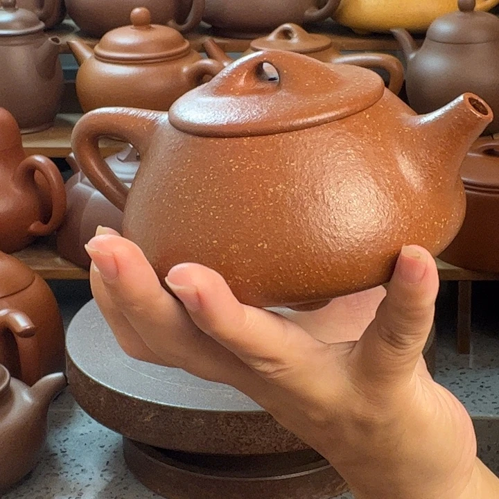 紫砂茶壶原矿紫泥