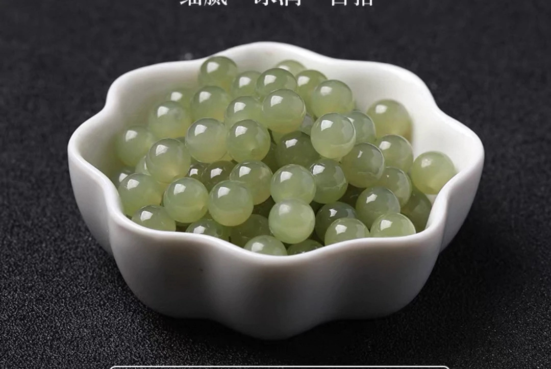 青海晴水散珠 A36 卡14MM 7颗 （赠弹力绳）