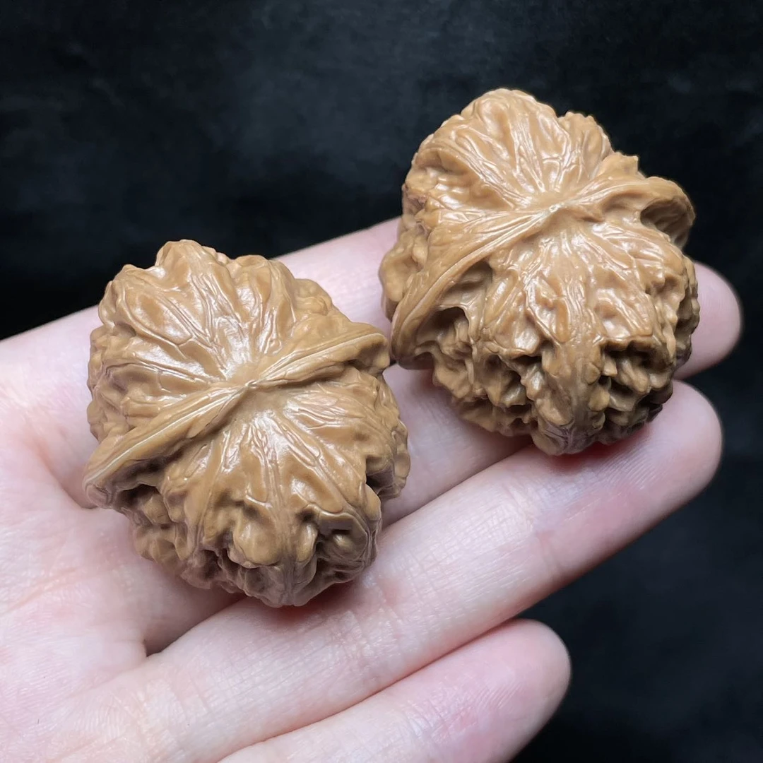 【佳哥严选】J86306-核桃元宝-多样性发一件-33mm