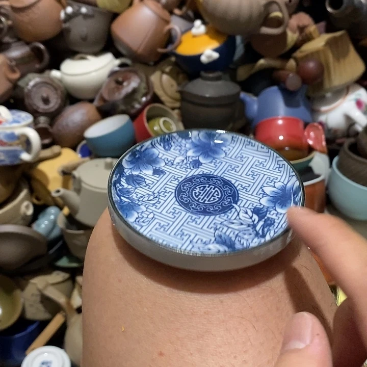 瓷片荷花的小秘密会被