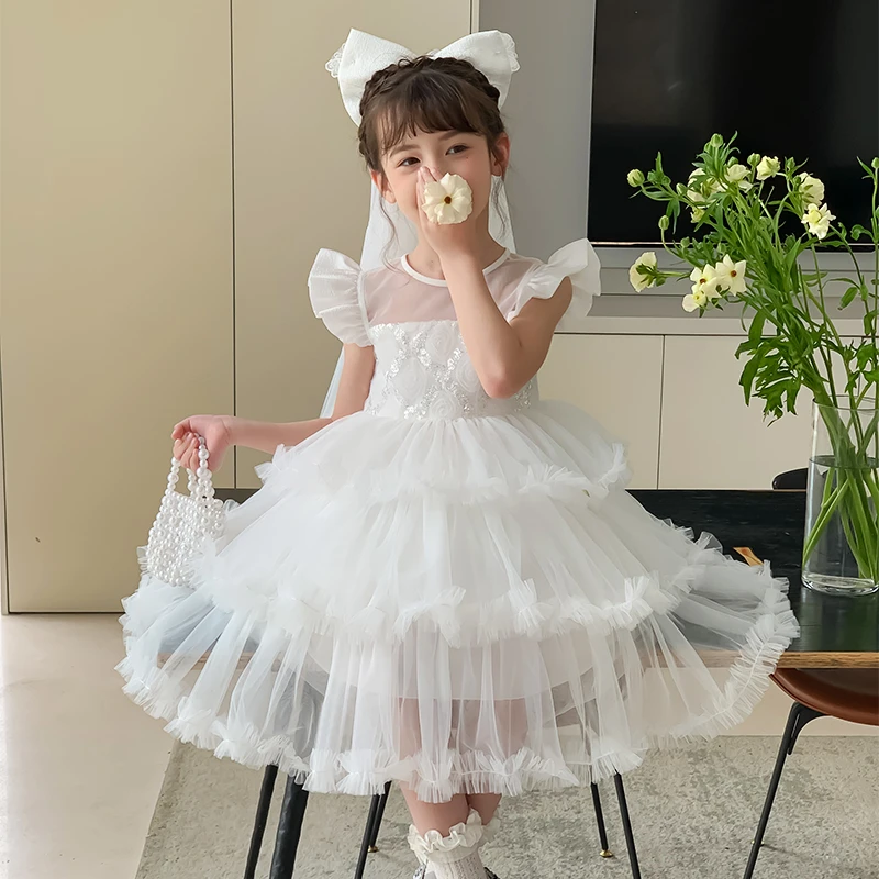 尤画原创设计师2025夏季新款女童连衣裙68081儿童