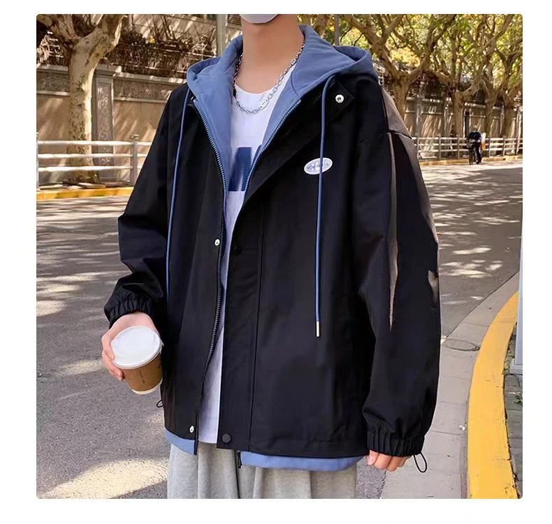 LILI001 夹克男2226休闲百搭宽松潮流ins春季学生帅气