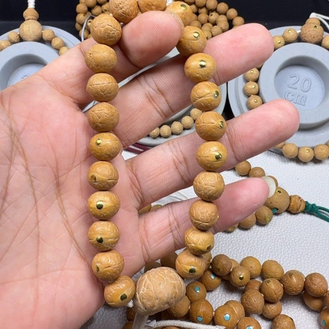 吊坠凤眼菩提11小mm凤眼手串铜钉