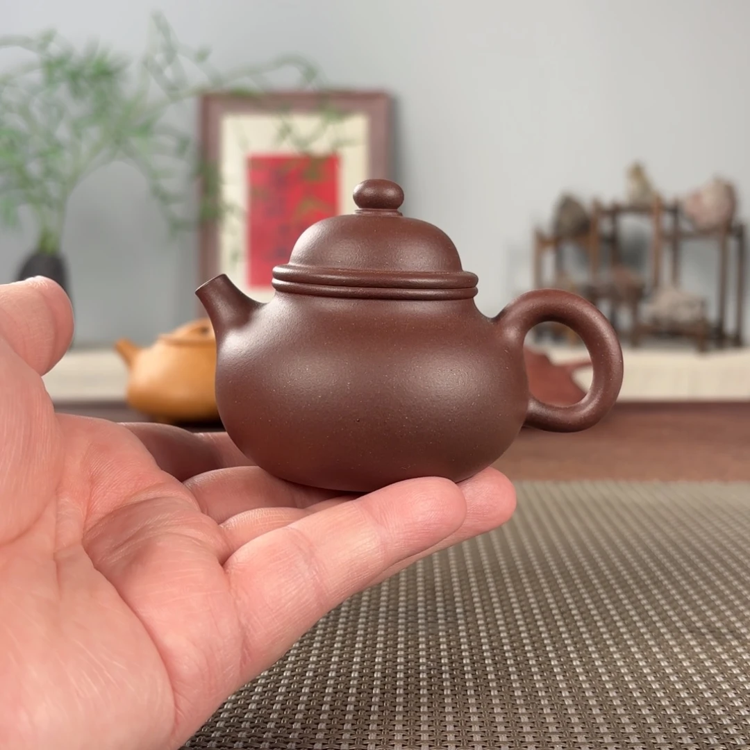 茶壶紫砂黄龙山原矿紫砂壶120