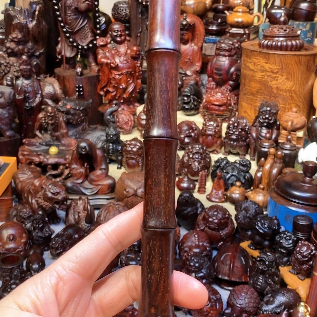檀香紫檀（小叶紫檀）节节高升香筒