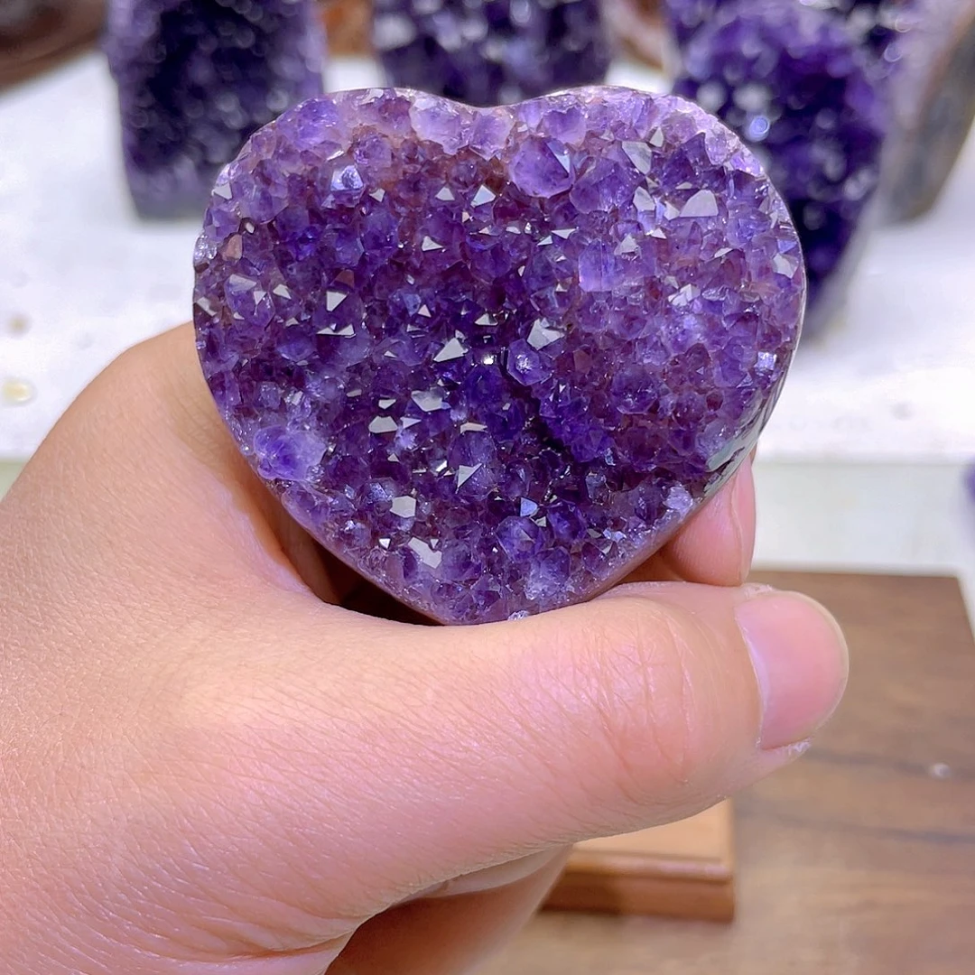 紫晶大型摆件（非配饰）未镶嵌一****！