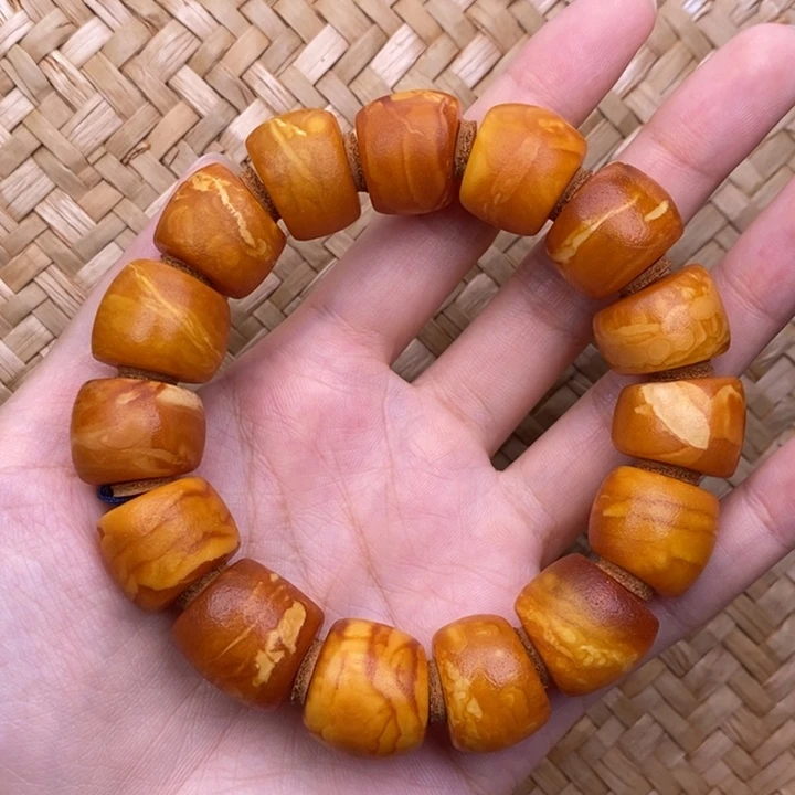 琥珀未镶嵌裸石蜜蜡M