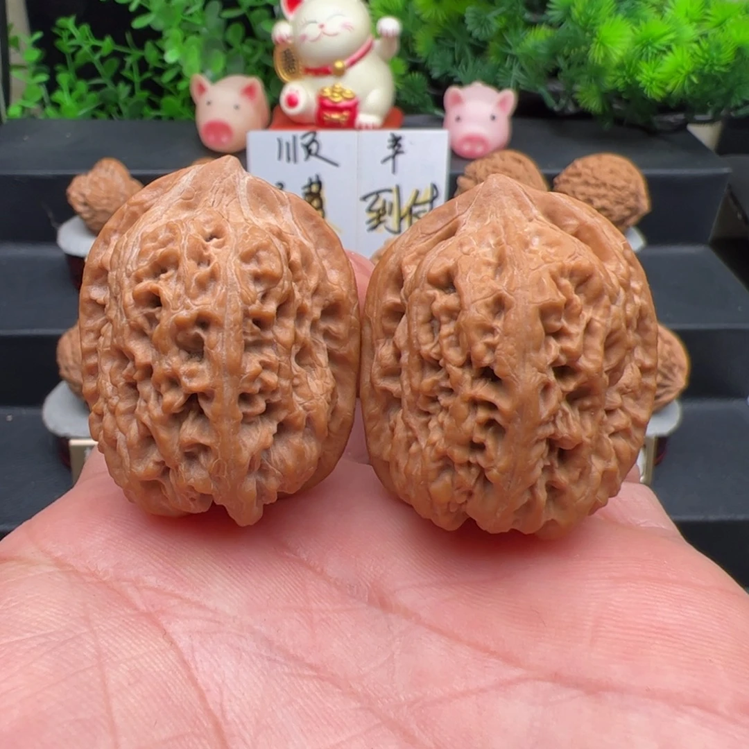 文玩核桃把件正宗昌平西北大将军，尺寸33.5