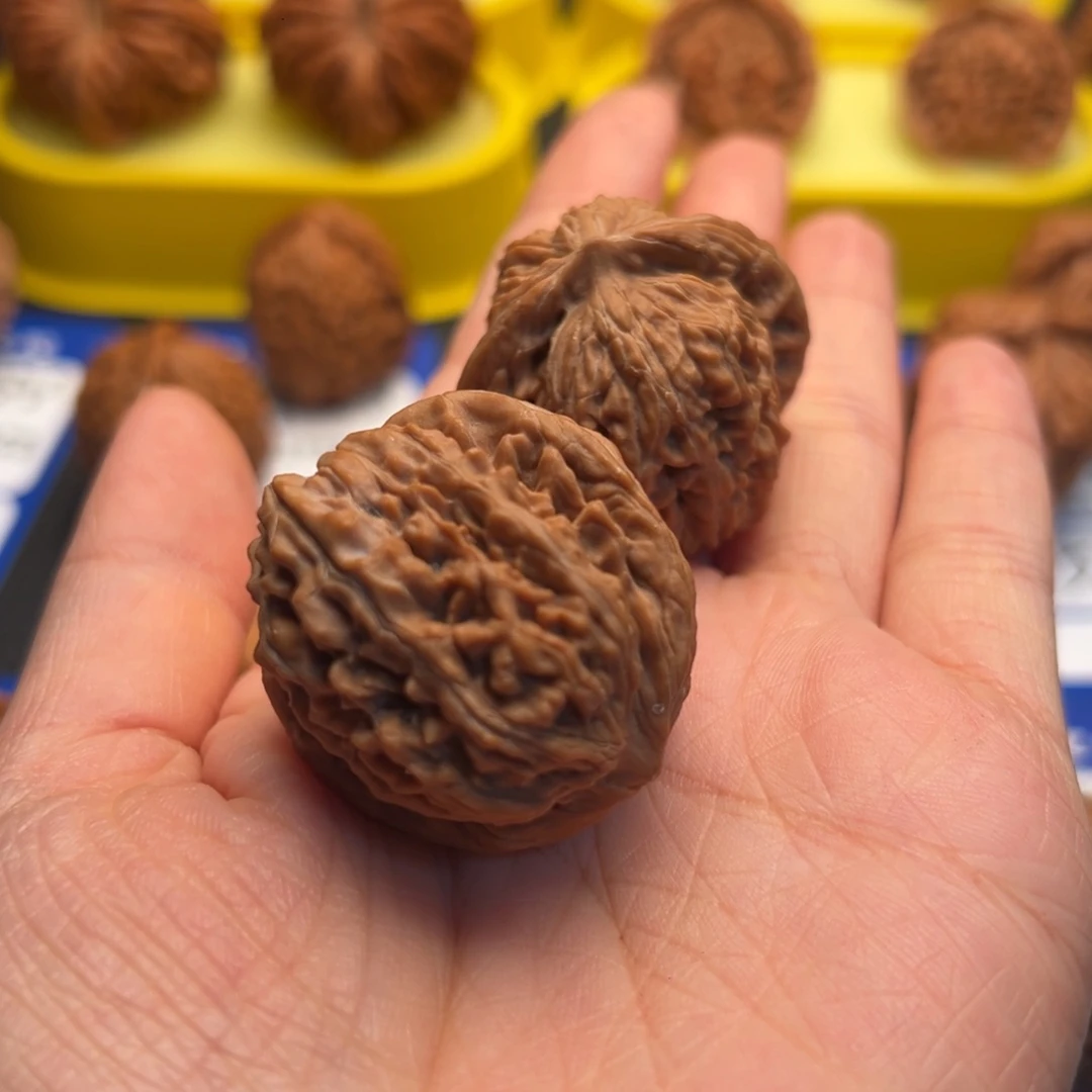 家***旺文玩核桃吊坠55四座楼