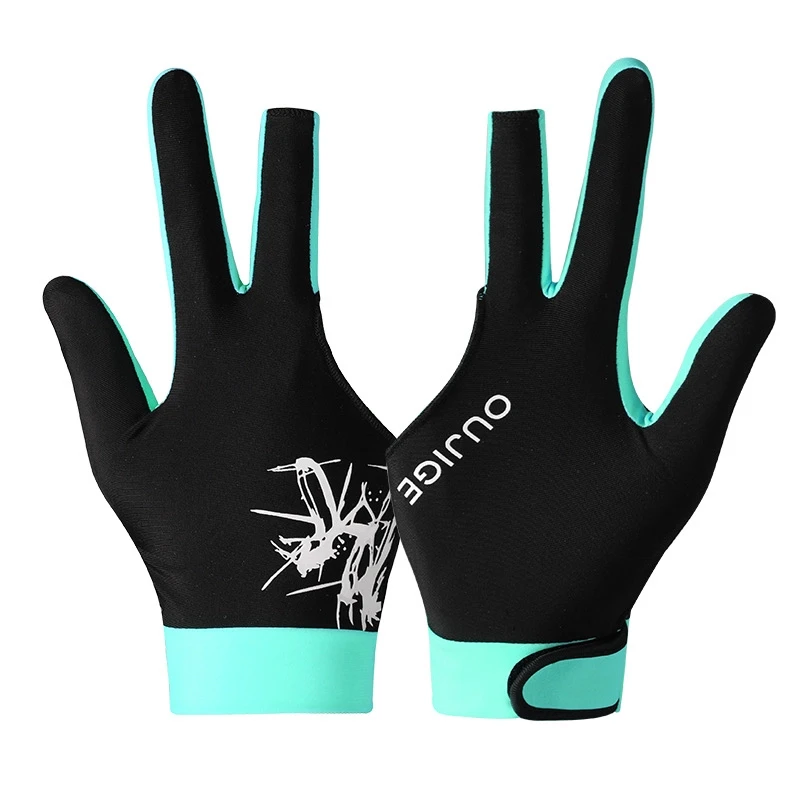 专业台球三指手套透气耐磨高档斯诺克桌球弹力防滑柔软舒适优质