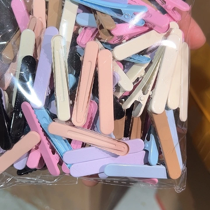 5厘米不加宽高位棍棍夹100个清货颜色不选