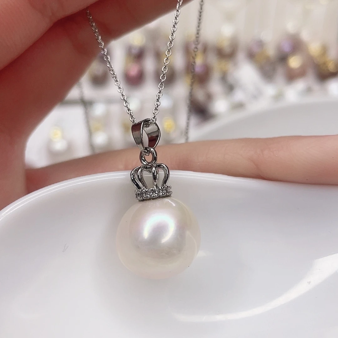 淡水珍珠吊坠(不含链)未镶嵌