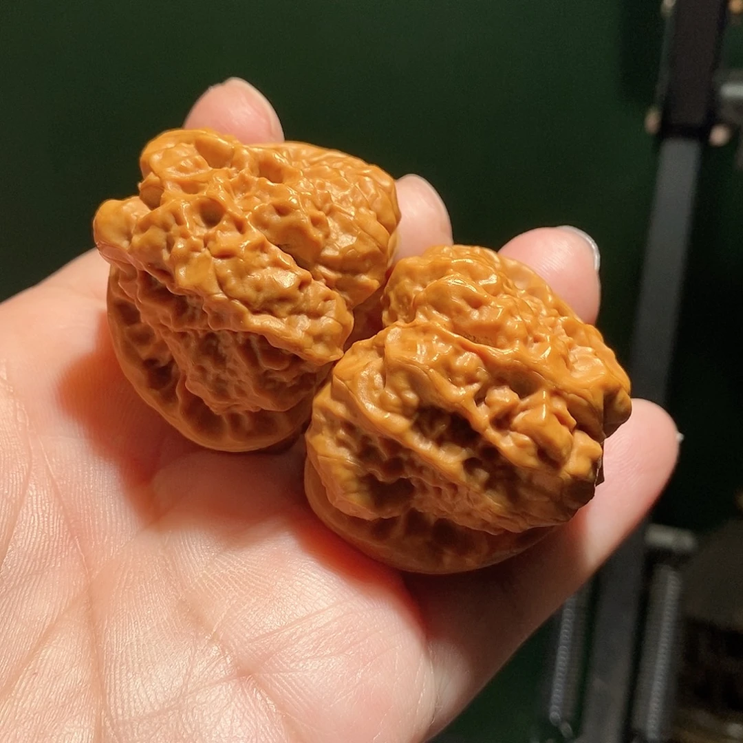 把件文玩核桃43边45肚蛤蟆头