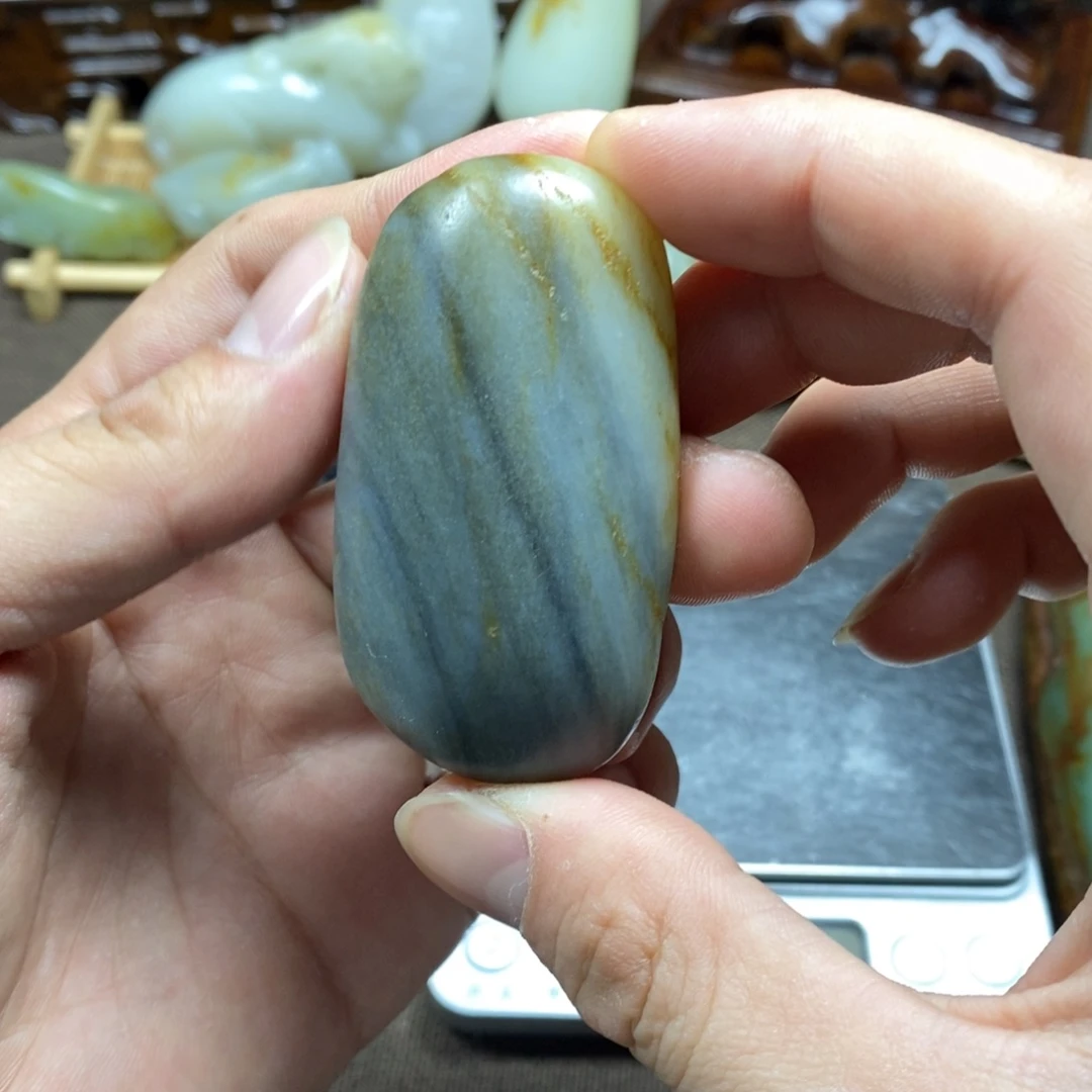 和田玉未镶嵌摆件