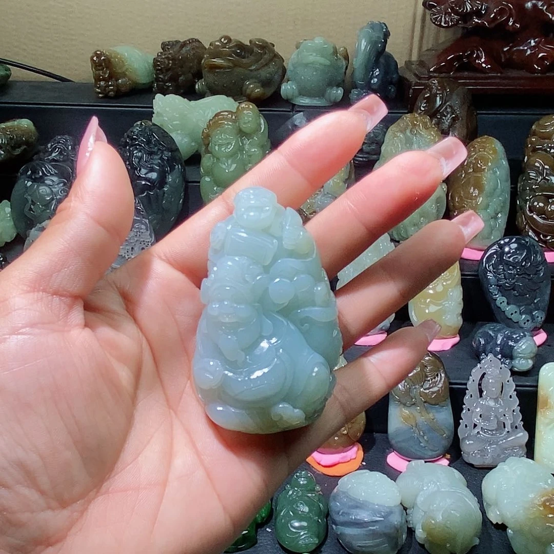 和田玉颈饰未镶嵌十****你