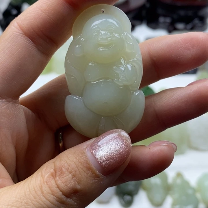 和田玉（糖玉）未镶嵌颈饰12