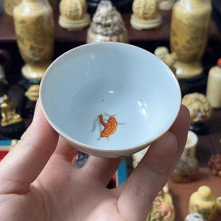 慧***达瓷片精品雕刻工艺品