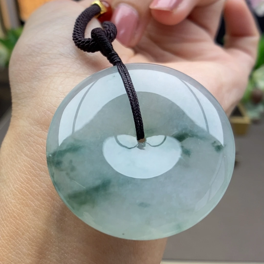 翡翠未镶嵌颈饰吊坠33