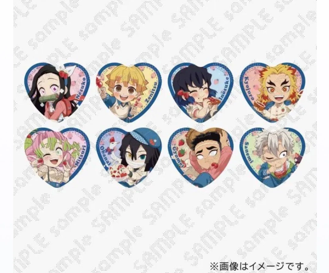 【鬼灭之刃】草莓祭吧唧 鬼灭之刃吧唧 日谷徽章（默认代拆）