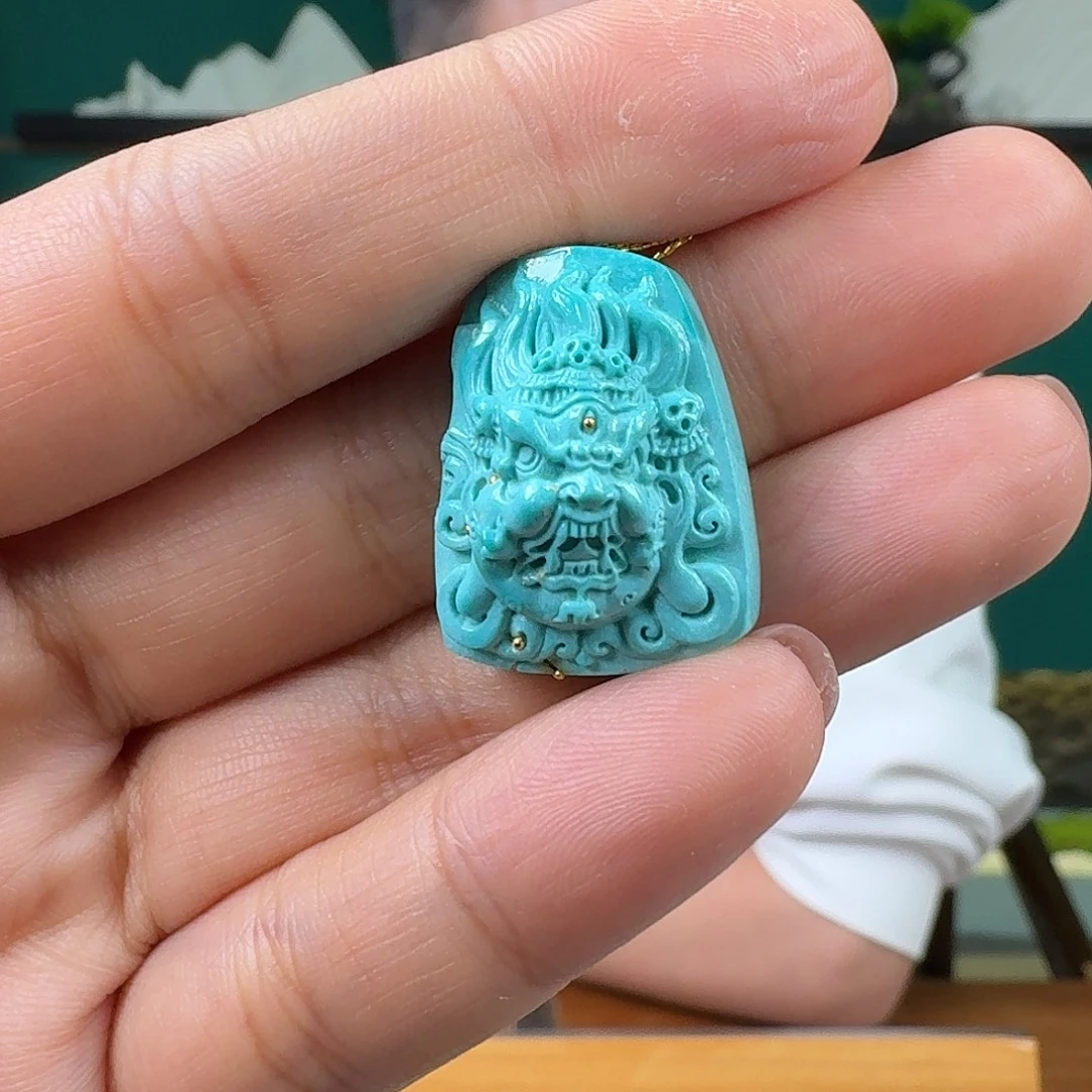 淘***乐绿松石未镶嵌珠宝奇石